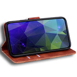Honor 600 Lite EIDERWOOD Kunstskinn Flip Deksel - Brun