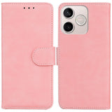 Honor 600 Lite EIDERWOOD Kunstskinn Flip Deksel - Rosa