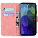 Honor 600 Lite EIDERWOOD Kunstskinn Flip Deksel - Rosa