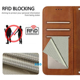 Honor 600 / 600 Pro EIDERWOOD Kunstskinn Flip Deksel m. Stropp - Brun