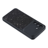 Samsung Galaxy A17 (5G) EIDERWOOD Fleksibelt Plast Deksel m. Glitter - Svart