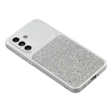 Samsung Galaxy A17 (5G) EIDERWOOD Fleksibelt Plast Deksel m. Glitter - Sølv