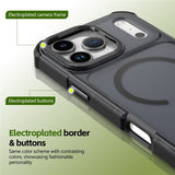 iPhone 17 Pro EIDERWOOD Matt Hybrid Plast Deksel - MagSafe Kompatibel - Svart