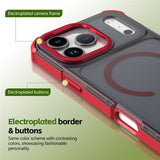 iPhone 17 Pro EIDERWOOD Matt Hybrid Plast Deksel - MagSafe Kompatibel - Rød
