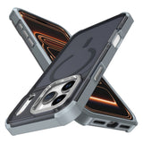 iPhone 17 Pro EIDERWOOD Matt Hybrid Plast Deksel - MagSafe Kompatibel - Grå