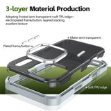iPhone 17 Pro EIDERWOOD Matt Hybrid Plast Deksel - MagSafe Kompatibel - Grå
