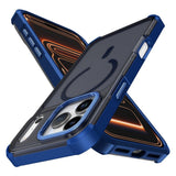 iPhone 17 Pro EIDERWOOD Matt Hybrid Plast Deksel - MagSafe Kompatibel - Blå