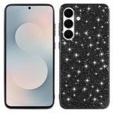Samsung Galaxy A57 EIDERWOOD Plast Glitter Deksel - Svart