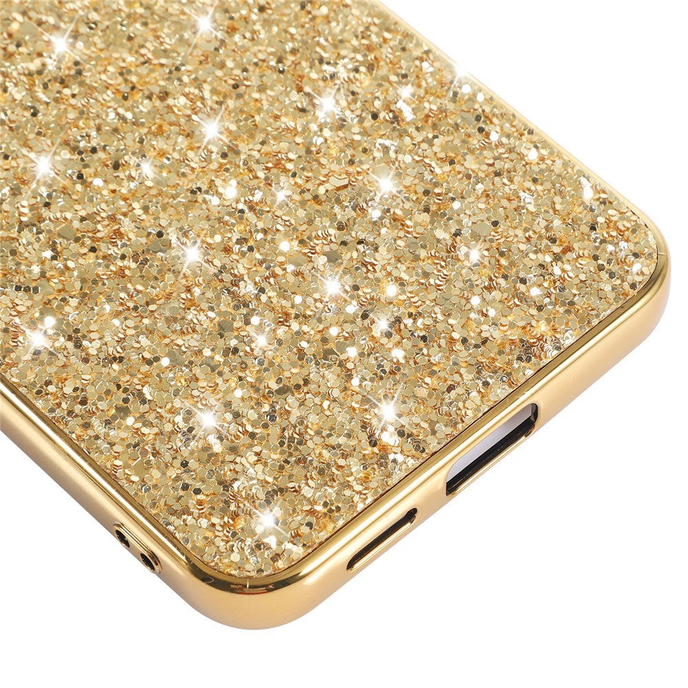 Samsung Galaxy A57 EIDERWOOD Plast Glitter Deksel - Sølv