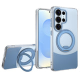 Samsung Galaxy S26 Ultra EIDERWOOD Hybrid Deksel med Stativfunksjon - MagSafe Kompatibel - Gjennomsiktig / Blå