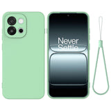 OnePlus Nord 6 EIDERWOOD Fôret Silikon Deksel m. Stropp - Grønn