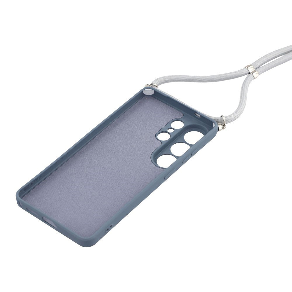 Samsung Galaxy S26 Ultra EIDERWOOD Fôret Fleksibelt Plast Deksel m. Stropp - Lavendel