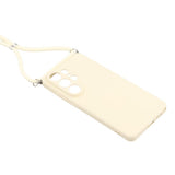 Samsung Galaxy S26 Ultra EIDERWOOD Fôret Fleksibelt Plast Deksel m. Stropp - Beige