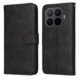 Xiaomi 17T EIDERWOOD Kunstskinn Flip Deksel m. Stropp - Svart