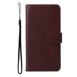 Xiaomi 17T Pro EIDERWOOD Kunstskinn Flip Deksel m. Stropp - Brun