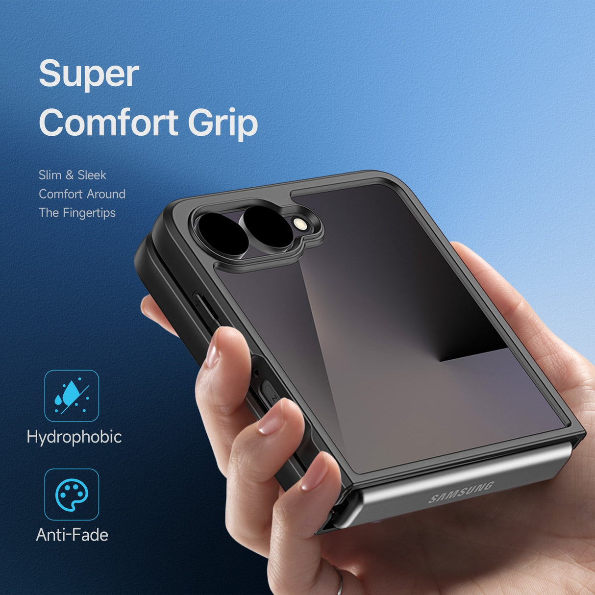 Samsung Galaxy Z Flip8 DUX DUCIS Hybrid Deksel - Svart