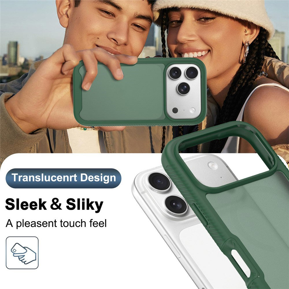 iPhone 18 Pro / 17 Pro EIDERWOOD Todelt Matt Hybrid Plast Deksel - Grønn