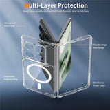 Motorola Razr Fold EIDERWOOD Hybrid Plast Deksel - MagSafe Kompatibel - Gjennomsiktig