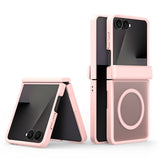 Samsung Galaxy Z Flip8 DUX DUCIS Hybrid Deksel med Matt Bakside – MagSafe Kompatibel – Rosa