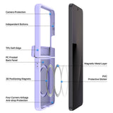 Samsung Galaxy Z Flip8 DUX DUCIS Hybrid Deksel med Matt Bakside – MagSafe Kompatibel – Lilla