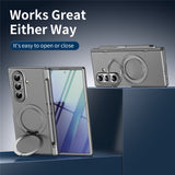 Samsung Galaxy Z Fold8 Ultra EIDERWOOD Deksel med Skjermbeskyttelse & Stativfunksjon - Grå