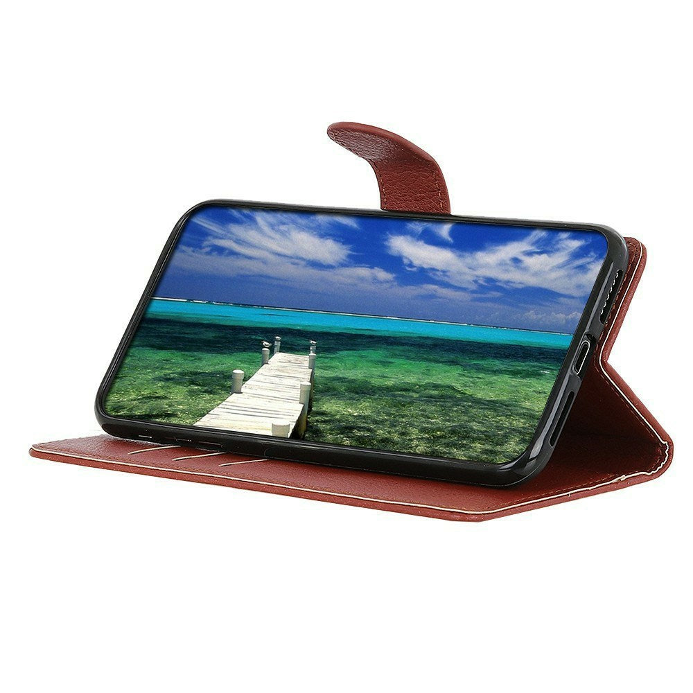 OPPO Find X9 Ultra EIDERWOOD Kunstskinn Flip Deksel m. Kortlomme & Stativfunksjon - Brun