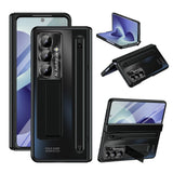 Samsung Galaxy Z Fold8 Ultra EIDERWOOD Deksel med Stylus Penn & Støtte - Svart