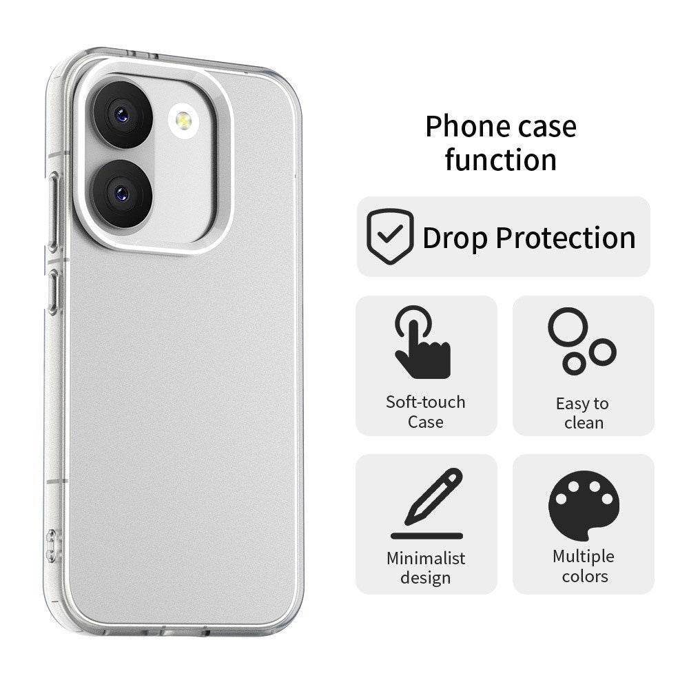 Xiaomi Poco X8 Pro EIDERWOOD Hybrid Deksel med Matt Bakside - Grå