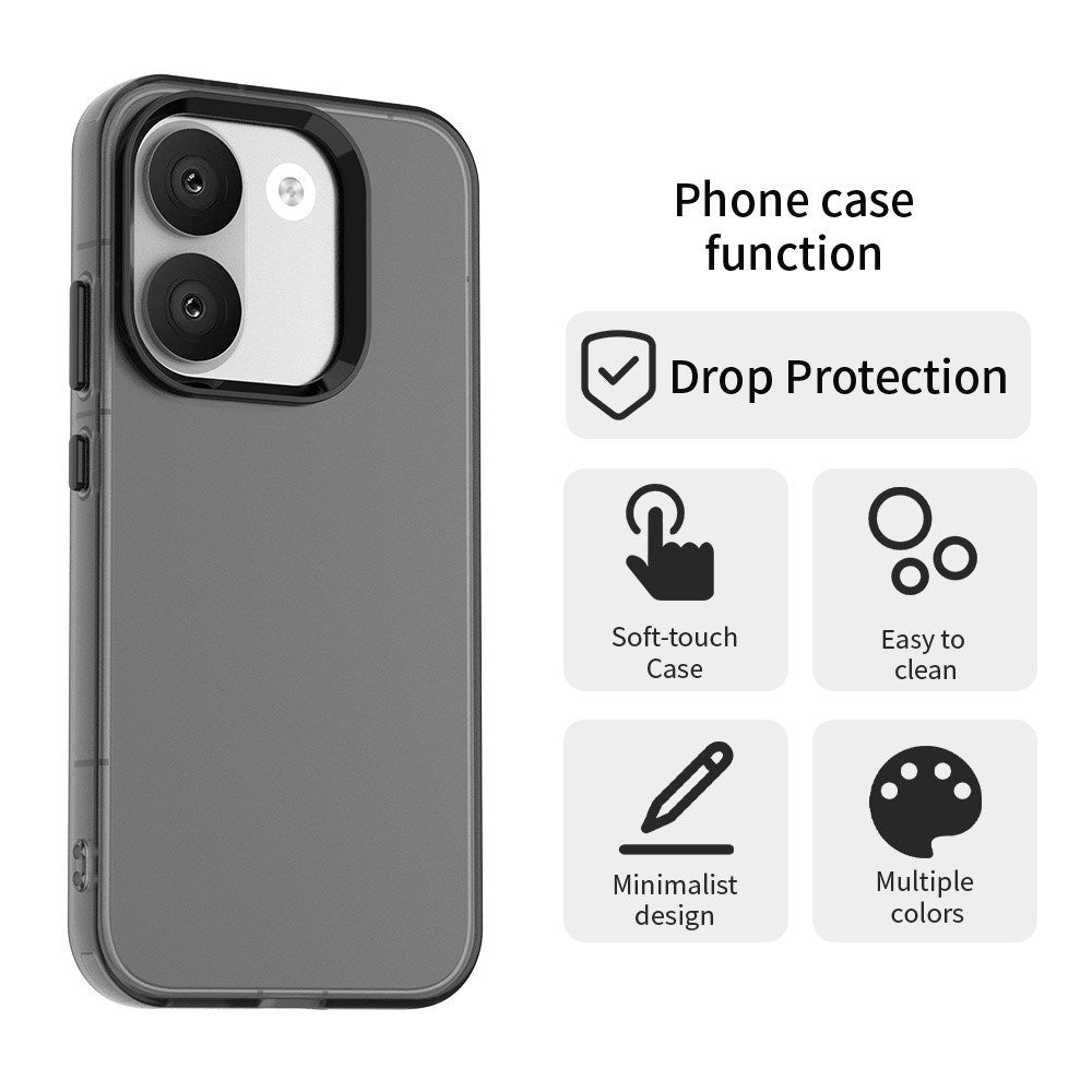 Xiaomi Poco X8 Pro EIDERWOOD Hybrid Deksel med Matt Bakside - Svart