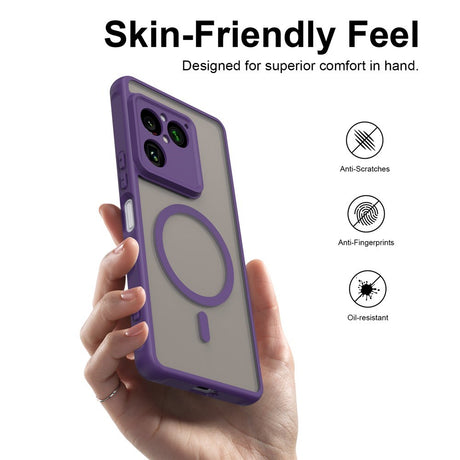Sony Xperia 1 VIII EIDERWOOD Matt Hybrid Deksel - MagSafe Kompatibel - Gjennomsiktig