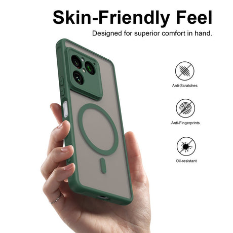 Sony Xperia 1 VIII EIDERWOOD Matt Hybrid Deksel - MagSafe Kompatibel - Gjennomsiktig