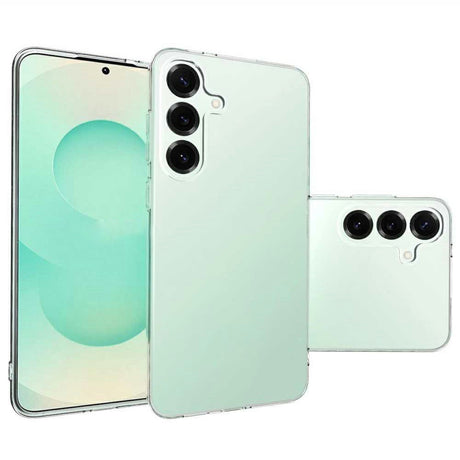 Samsung Galaxy S26 FE EIDERWOOD Fleksibelt Plast Deksel - Gjennomsiktig