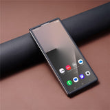Samsung Galaxy Z Fold8 Hardt Plast Carbon Deksel - MagSafe Kompatibel - Svart