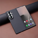 Samsung Galaxy Z Fold8 Hardt Plast Carbon Deksel - MagSafe Kompatibel - Svart