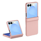 Samsung Galaxy Z Flip8 EIDERWOOD Hard Plast Deksel med Hengsel - Gul
