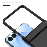 Samsung Galaxy Z Flip8 EIDERWOOD Hard Plast Deksel med Hengsel - Blå
