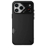 iPhone 17 Pro AULUMU Støtdempende Hybrid Deksel – MagSafe Kompatibelt – Svart