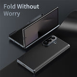 Samsung Galaxy Z Fold8 Kunstskinn Bak Deksel - Svart