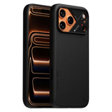 iPhone 17 Pro AULUMU Kunstskinn Deksel - MagSafe Kompatibel - Svart