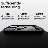 iPhone 17 Pro AULUMU Kunstskinn Deksel - MagSafe Kompatibel - Svart