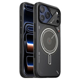 iPhone 17 Pro AULUMU Luminous Fleksibelt Plast Deksel – MagSafe Kompatibel – Svart