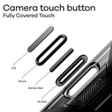 iPhone 17 Pro AULUMU Luminous Fleksibelt Plast Deksel – MagSafe Kompatibel – Svart