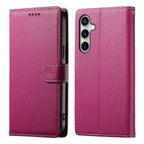 Samsung Galaxy S26 FE EIDERWOOD Flip Deksel med Kortholder og Stropp - Rosa