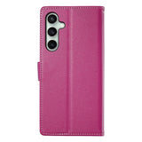 Samsung Galaxy S26 FE EIDERWOOD Flip Deksel med Kortholder og Stropp - Rosa