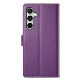 Samsung Galaxy S26 FE EIDERWOOD Flip Deksel med Kortholder og Stropp - Lilla