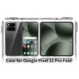 Google Pixel 11 Pro Fold EIDERWOOD Hybrid Plast Deksel - Gjennomsiktig