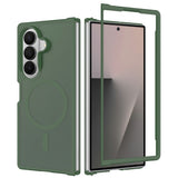 Samsung Galaxy Z Fold8 Matt Fleksibelt Plast Deksel - MagSafe Kompatibel - Grønn