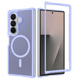Samsung Galaxy Z Fold8 Matt Fleksibelt Plast Deksel - MagSafe Kompatibel - Lilla