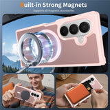 Samsung Galaxy Z Fold8 Matt Fleksibelt Plast Deksel - MagSafe Kompatibel - Rosa