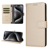 Motorola Moto G47 / G37 EIDERWOOD Flippdeksel (RFID-blokkering) - Beige